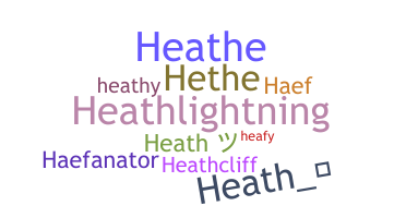 Smeknamn - Heath