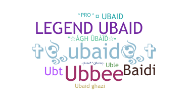 Smeknamn - Ubaid