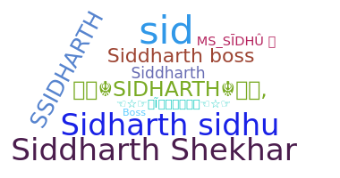 Smeknamn - Sidharth