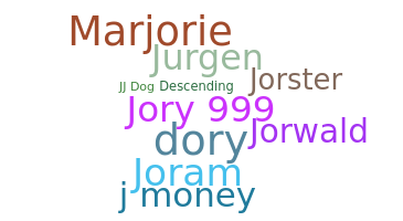 Smeknamn - Jory