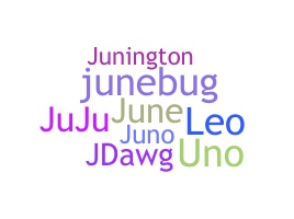 Smeknamn - Juno