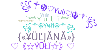 Smeknamn - Yuli