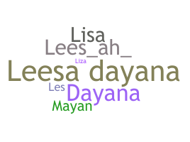 Smeknamn - Leesa
