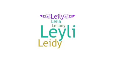 Smeknamn - Leily