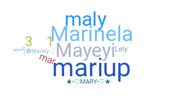 Smeknamn - Marely