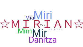 Smeknamn - Mirian