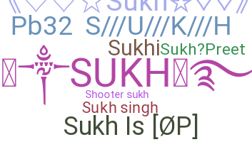 Smeknamn - sukh