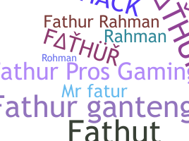 Smeknamn - Fathur