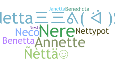 Smeknamn - Netta