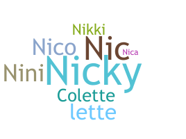 Smeknamn - Nicolette