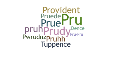 Smeknamn - Prudence