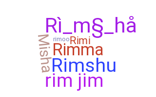 Smeknamn - Rimsha