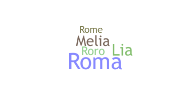 Smeknamn - Romelia