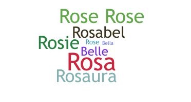 Smeknamn - Rosabella
