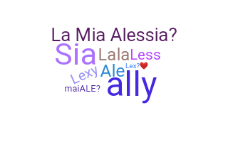 Smeknamn - ALESSIA