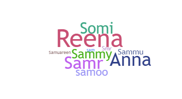 Smeknamn - Samreen