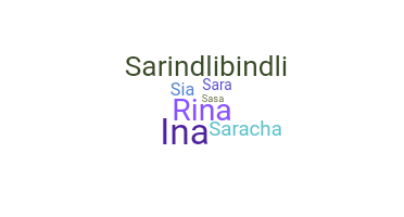 Smeknamn - Sarina