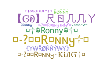 Smeknamn - Ronny