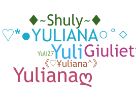 Smeknamn - Yuliana