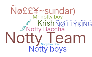 Smeknamn - Notty