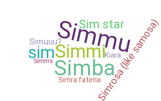 Smeknamn - Simra