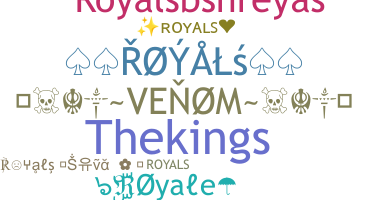 Smeknamn - Royals