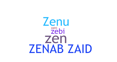 Smeknamn - Zenab