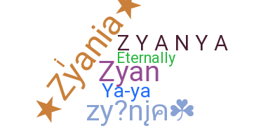 Smeknamn - Zyanya