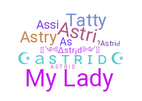 Smeknamn - Astrid