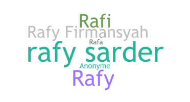 Smeknamn - rafy