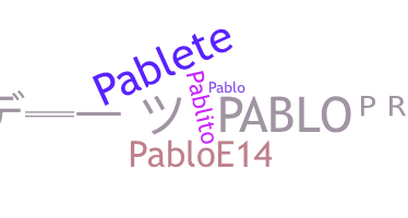 Smeknamn - Pablos