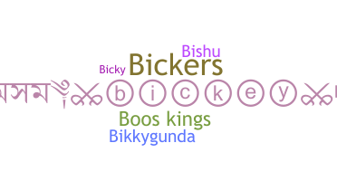 Smeknamn - Bickey