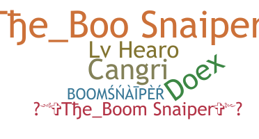 Smeknamn - BoomSnaiper