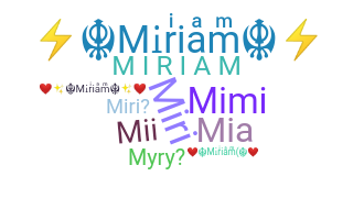 Smeknamn - Miriam
