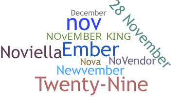 Smeknamn - November