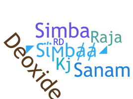 Smeknamn - Simbaa