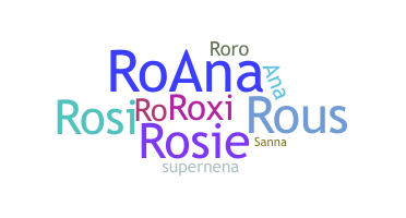 Smeknamn - Rosana
