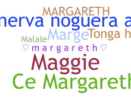 Smeknamn - Margareth