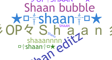Smeknamn - Shaan
