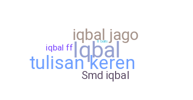 Smeknamn - Iqbaal
