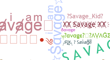 Smeknamn - Savage