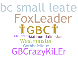 Smeknamn - GBC