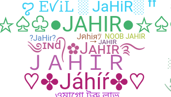 Smeknamn - Jahir