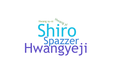 Smeknamn - Hwang