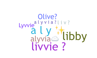 Smeknamn - Alyvia