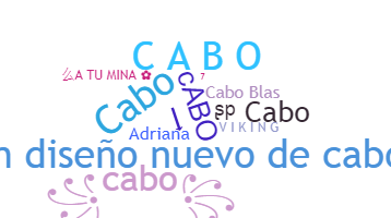 Smeknamn - CABO