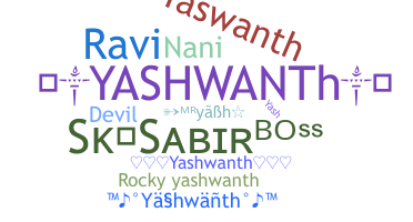 Smeknamn - Yashwanth