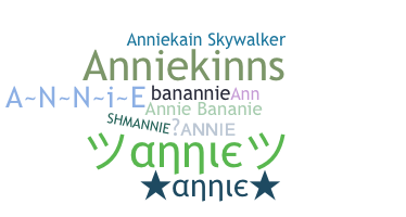 Smeknamn - Annie