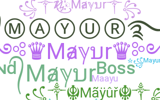 Smeknamn - Mayur