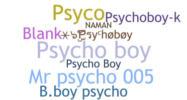 Smeknamn - psychoboy